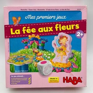 Flower Fairy COMPLETE HABA 2014 Wooden Children's Kids Toys La fée aux fleurs